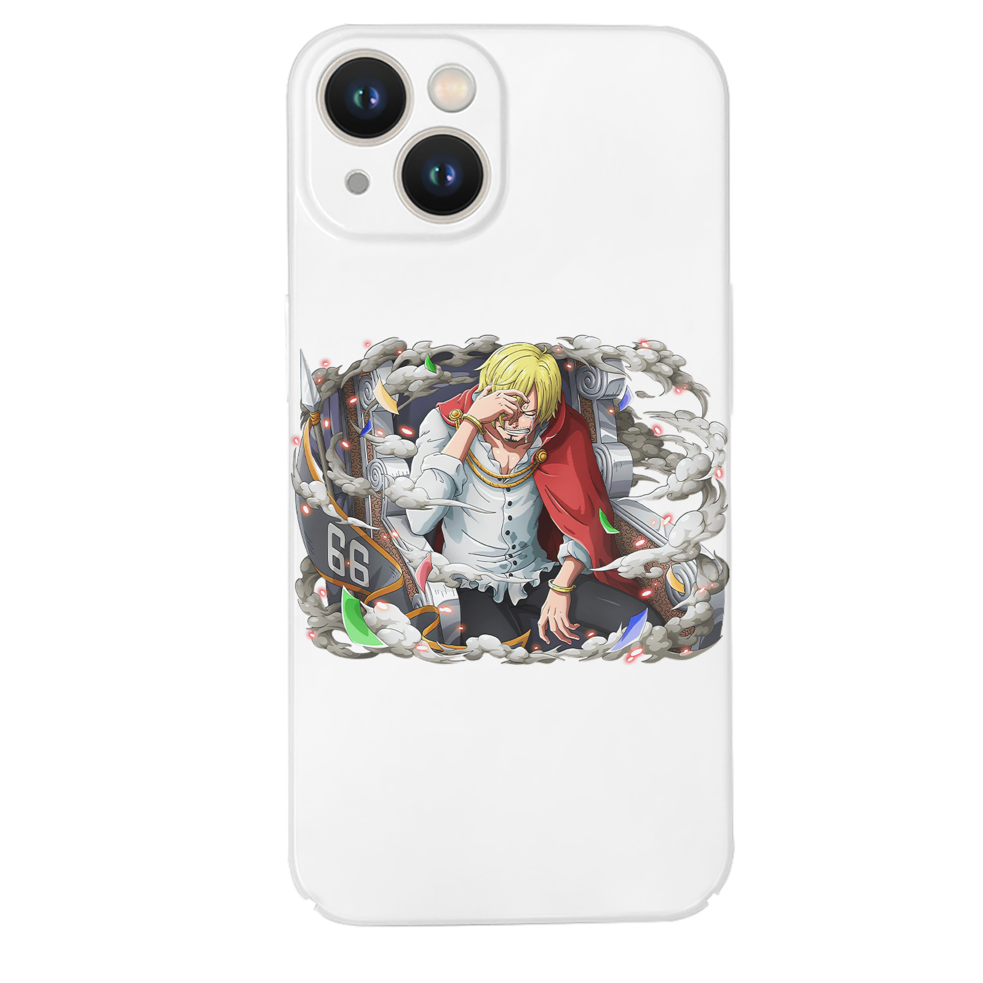 （画像用） ワンピース サンジ ONE PIECE Sanji 【iPhone 14シリーズ対応】ハードケース